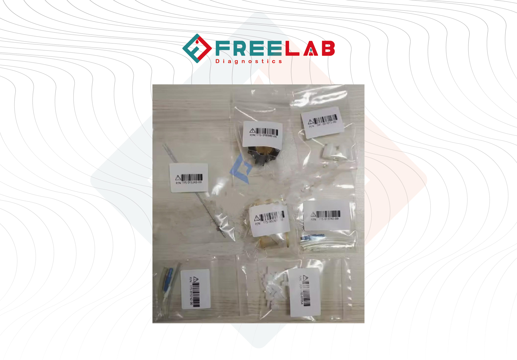 For Mindray Hematology Analyzer BC180 BC5380 BC5390 Preventive Maintenance Kit (FRU)